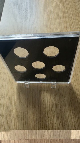 Coin display case for - 6,