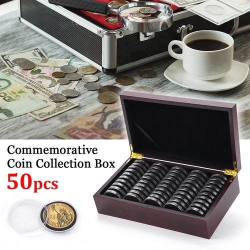 46mm coin capsules 50pcs - capsules,