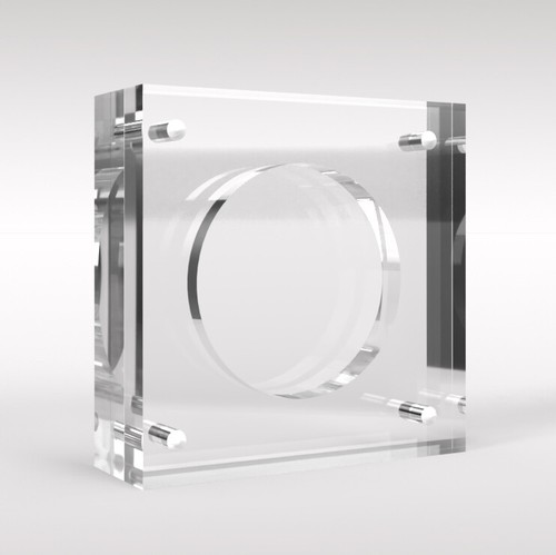 Inch 6mm coin acrylic - 6mm,