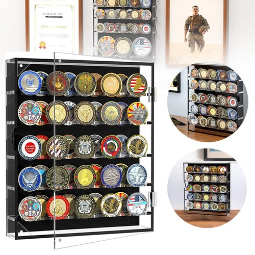 Challenge coin display - uk, case