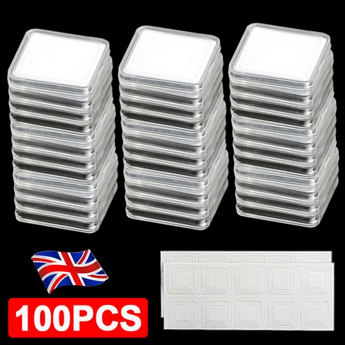 100x single square plastic - 100x,