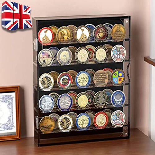 Challenge coin display rows - challenge, 5
