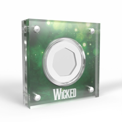 Wicked 50p coin acrylic - 50p,