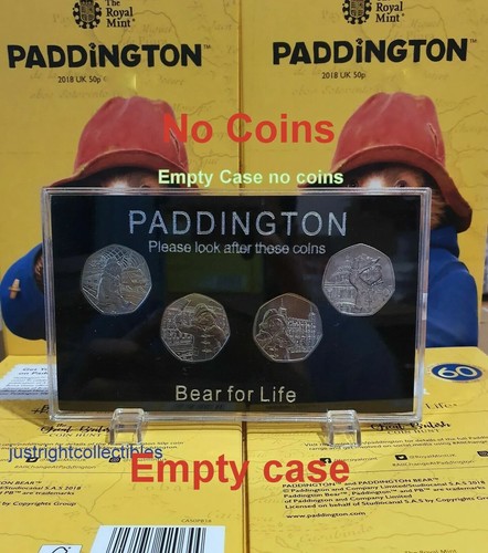 Paddington bear 50p - bear, coin