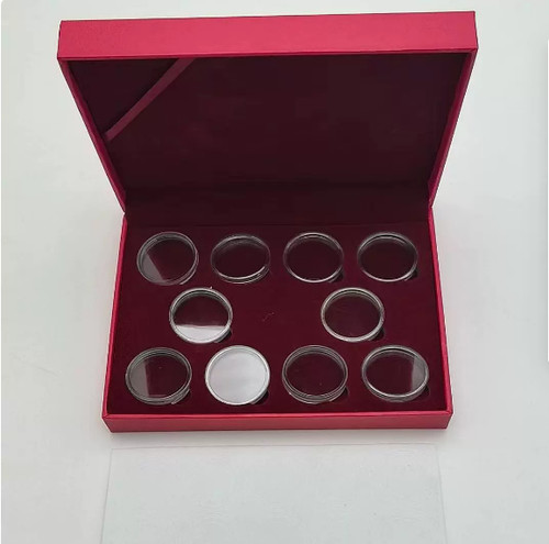 Compartment coin display - 10,