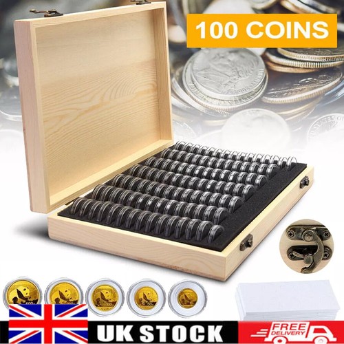 100pcs coins display storage - 100pcs,