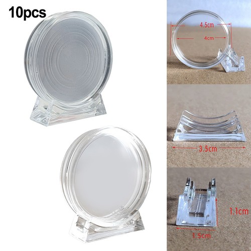 Clear acrylic coin collector - coin,