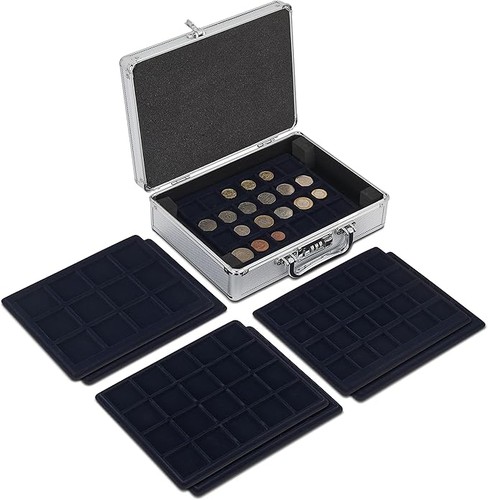 Matana aluminium lockable coin - aluminium,