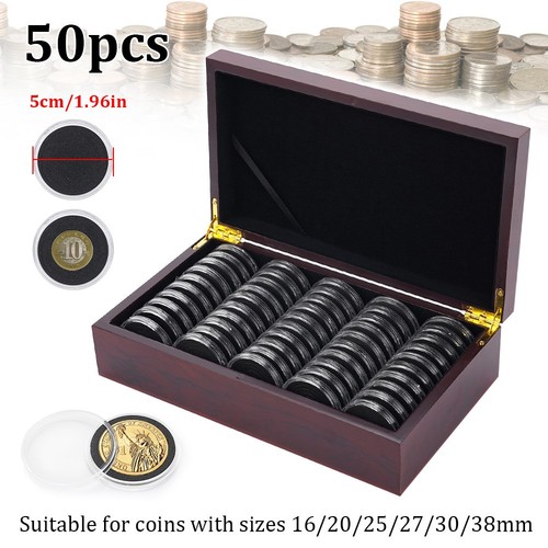 50pcs 46mm coin - coin, capsules