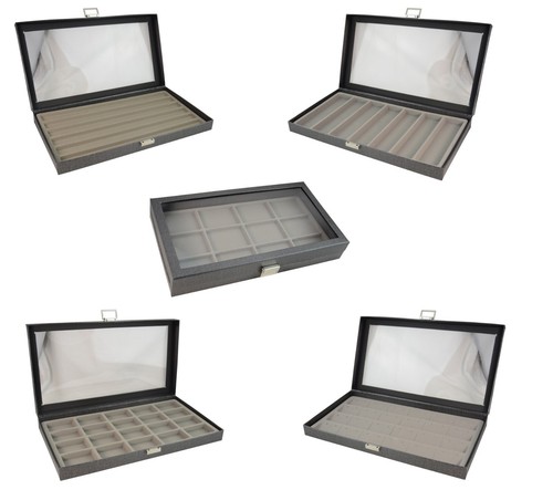 Clear top display case - top,