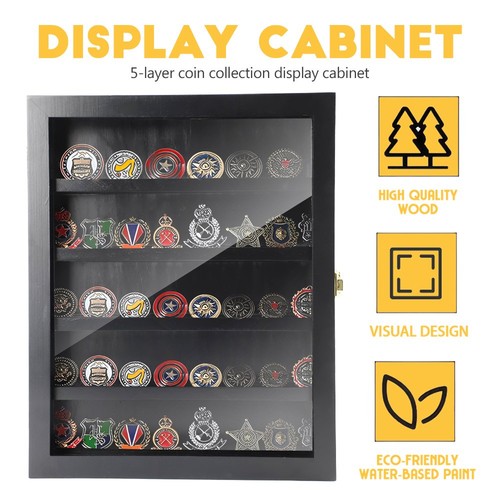 Challenge coin display - challenge, rows