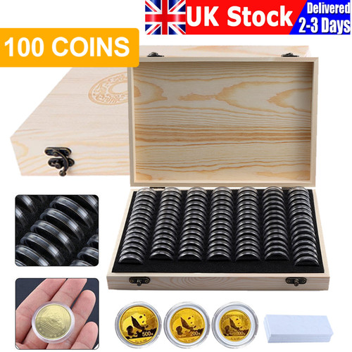 100pcs coins display - 100pcs,