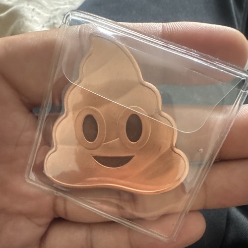 Poop emoji shaped 1oz - shaped,