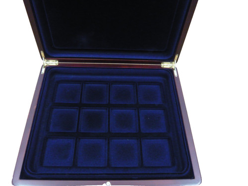 Wooden coin display - coin,